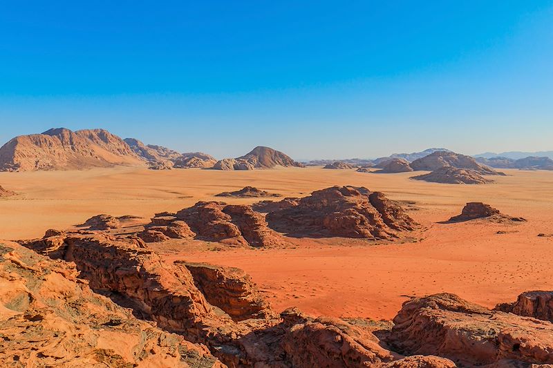 Région d'Um Sabatah - Wadi Rum - Jordanie