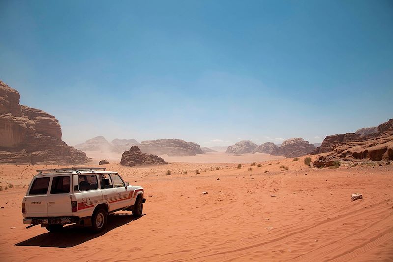 Safari en jeep dans le désert - Jordanie
