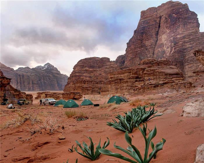 Bivouac en Jordanie