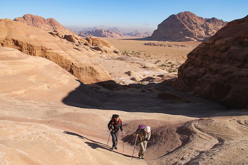 Trek dans le Wadi Rum - Jordanie