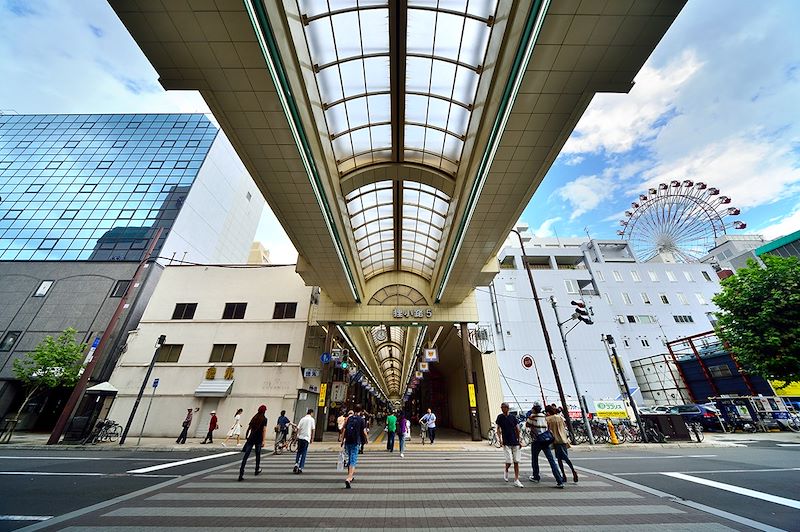 Arcades de Tanuki Koji à Sapporo - Hokkaido - Japon