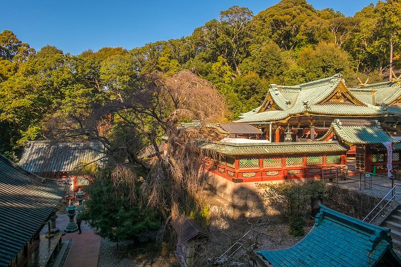 Temple de Kunozan Toshogu à Shizuoka - Japon