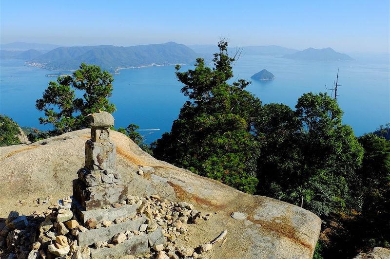 Île de Miyashima ou Île d'Itsukushima - Baie de Hiroshima - Région de Chugoku - Japon