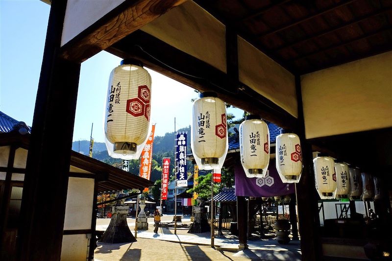 Île de Miyashima ou Île d'Itsukushima - Baie de Hiroshima - Région de Chugoku - Japon