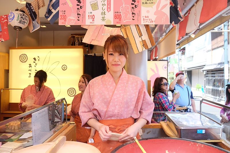 Dans un restaurant de Tokyo - Japon