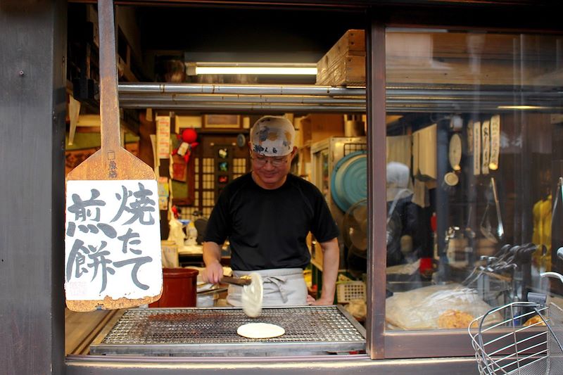 Un cuisinier à Takayama - Japon