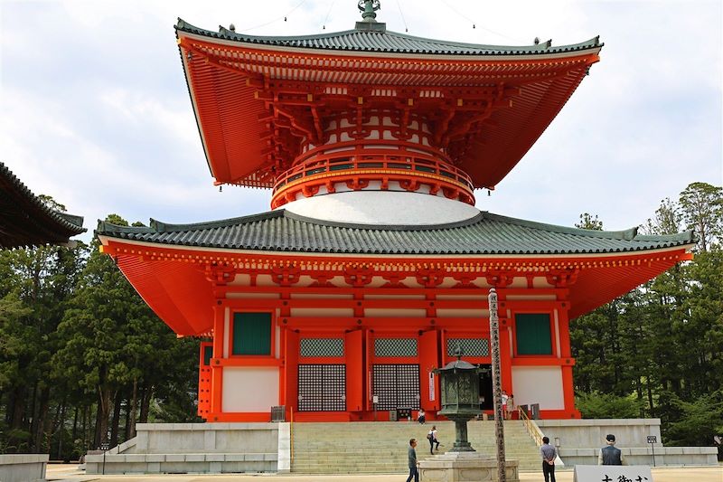 Konpon Daito - Danjogaran - Mont Koya-San - Préfecture de Wakayama - Région du Kansai - Japon