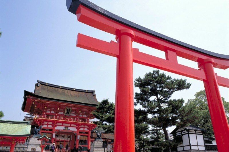 Porte Torii - Kyoto - Japon