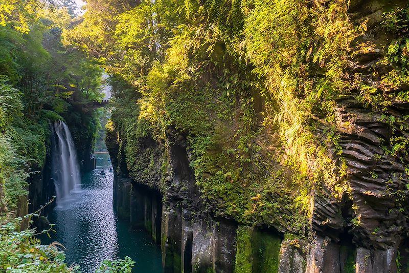 Chutes de Manai dans les gorges de Takachiho - Kyushu - Japon