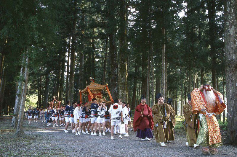 Procession de Kumano Hongu Taisha - Japon