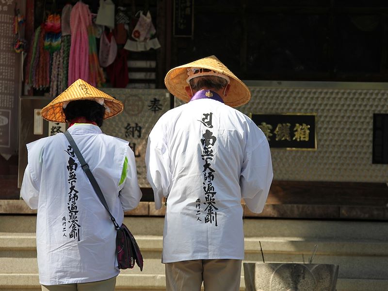 Pèlerins à Shikoku - Japon