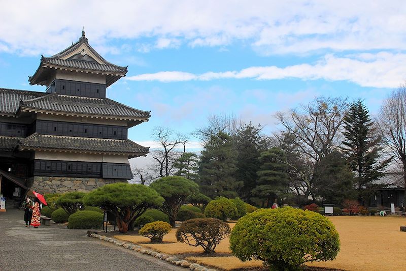 Le château de Matsumoto, surnommé le 