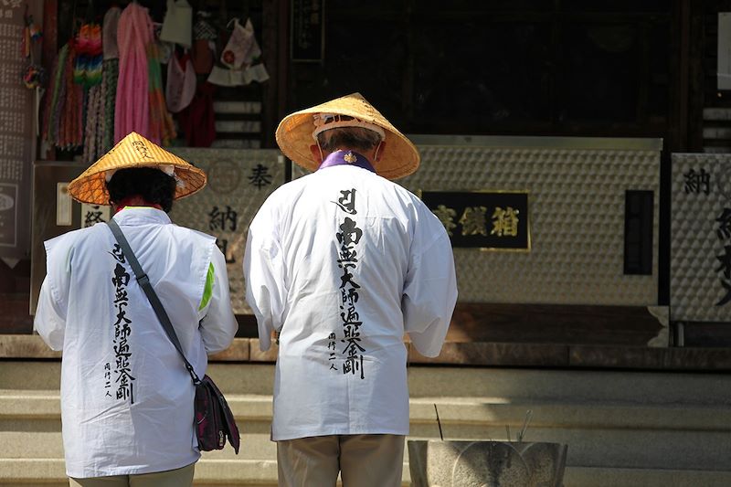 Pèlerins à Shikoku - Japon