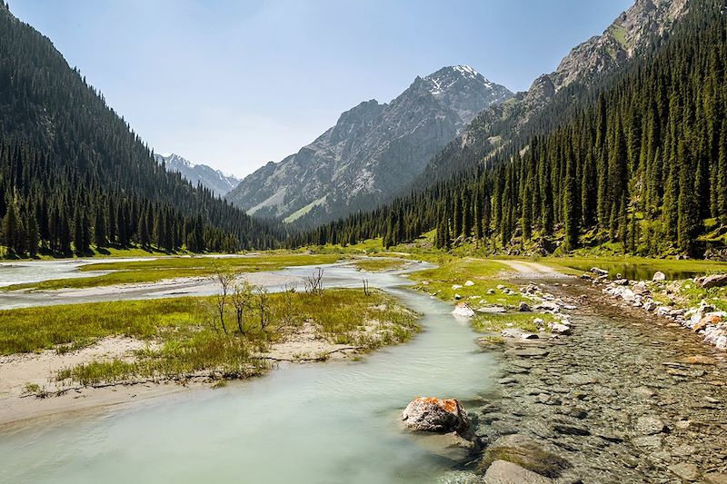 Rivière Karakol - Kirghizistan