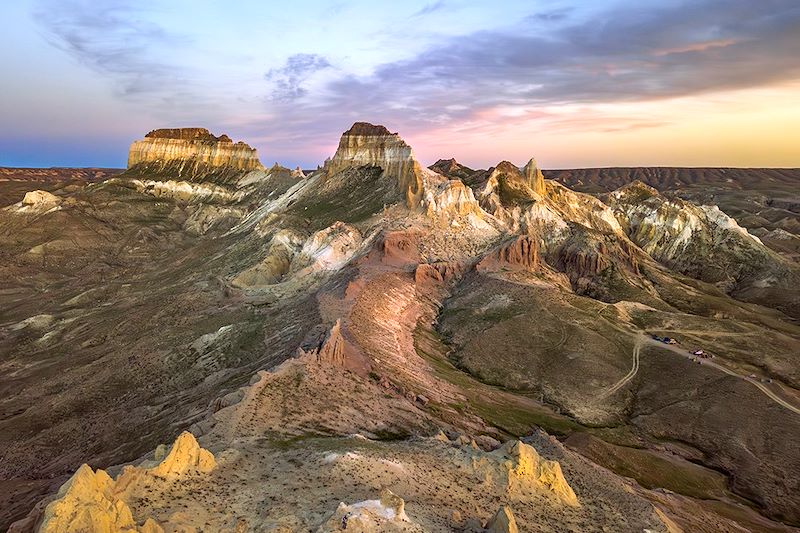 Vallée des châteaux Airakty-Chomanai - Mangystau - Kazakhstan