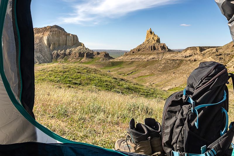 Bivouac à Airakty - Oblys de Mangystau - Kazakhstan