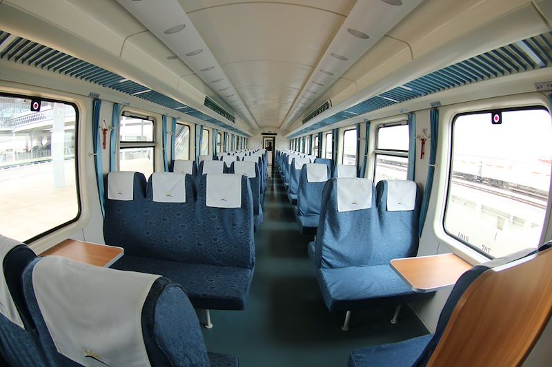 Intérieur du Madaraka Express - Kenya