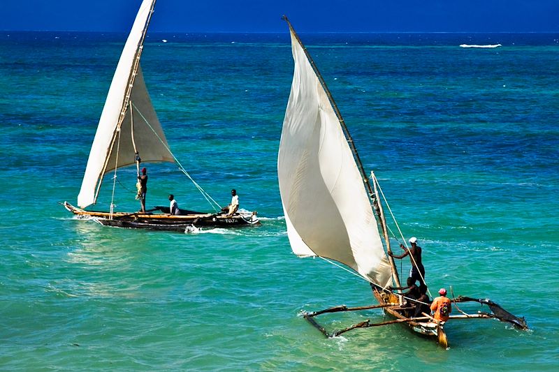 Dhows à Diani Beach - Kenya