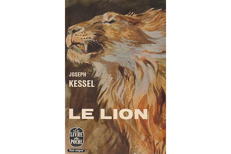Couverture du roman de Joseph Kessel, Le Lion, aux éditions Le Livre de Poche