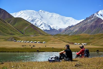 Monts Fergana et Pamir: au pied du Pic Lénine