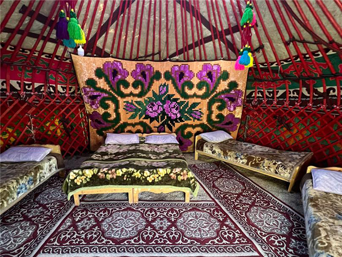 Camp de Yourtes - Tach Rabat - Kirghizistan