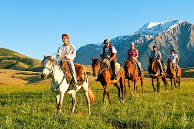 voyage Chevauchée céleste en Kirghizie