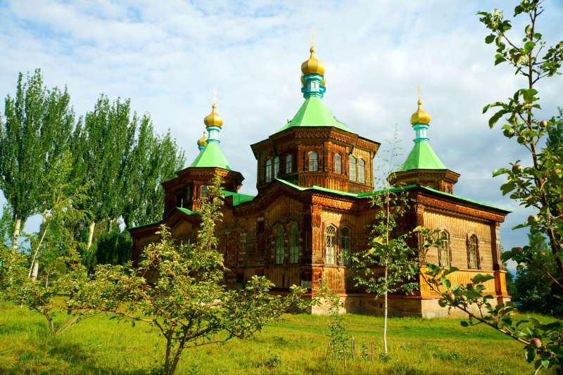 Église russe - Karakol - Kirghizistan