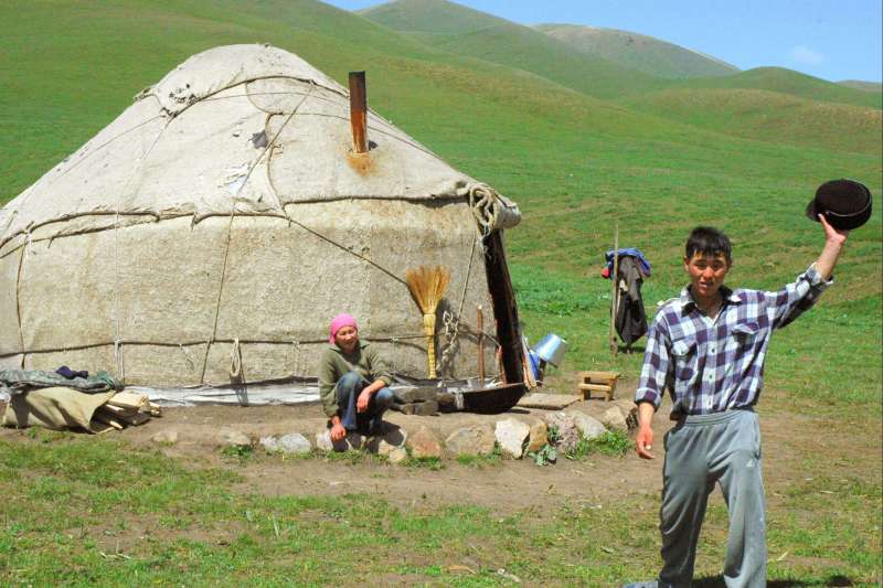 Trekking chez les nomades kirghiz