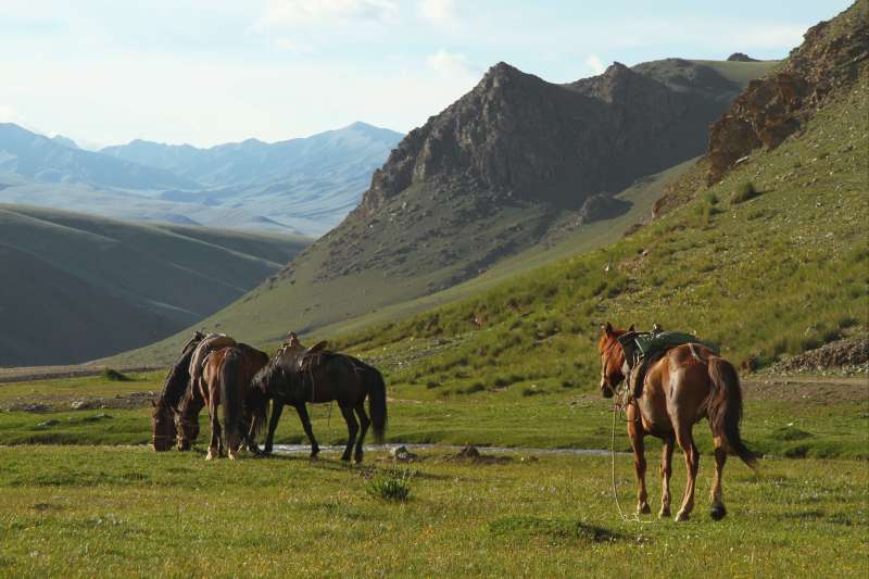 Vallée de Tach Rabat - Kirghizistan