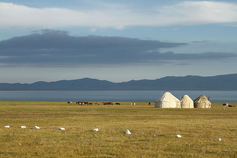 Lac Song Kul - Kirghizistan