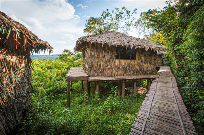 Rainbow Lodge - Forêt des Cardamomes - Cambodge