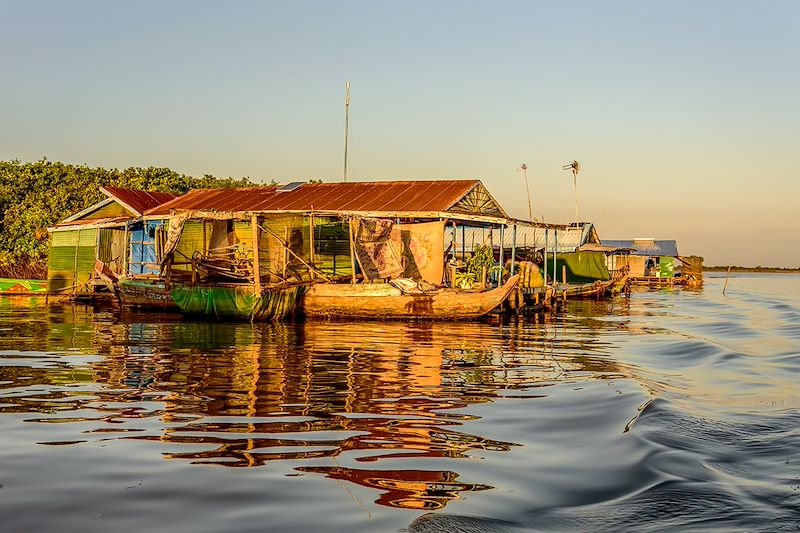 Village flottant de Kampong Khleang - Cambodge