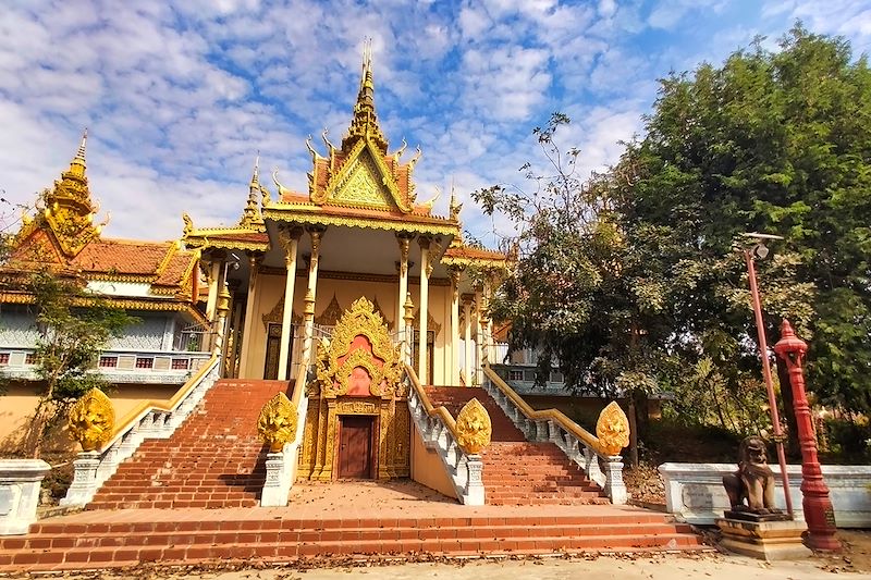 Temple Wat Samrong Knong - Battambang - Cambodge