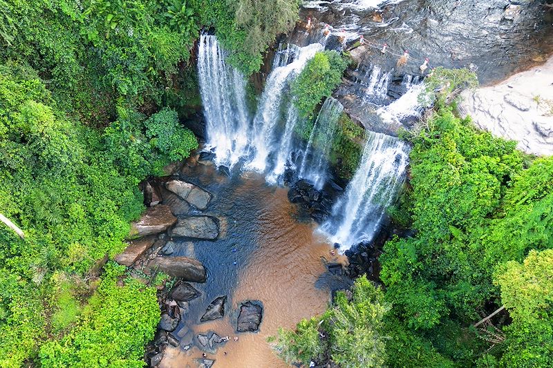 Cascade du Parc National de Phnom Kulen - Province de Siem Reap - Cambodge