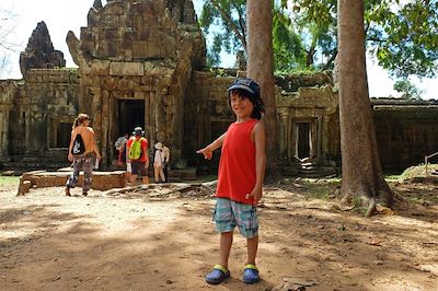 voyage Aventure khmère en famille 