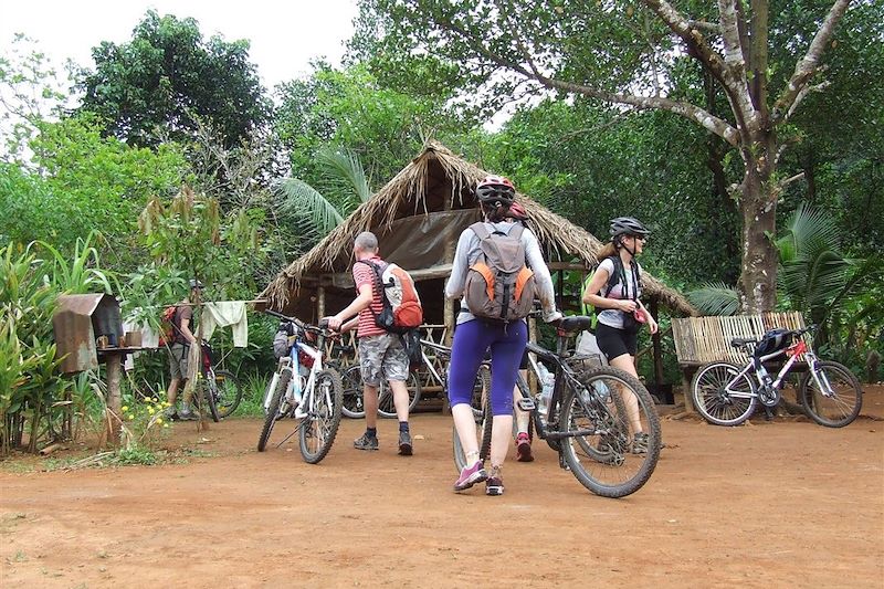 Randonnées à VTT et à pied à travers l'ancienne capitale de l'empire khmer et les monts Cardamome