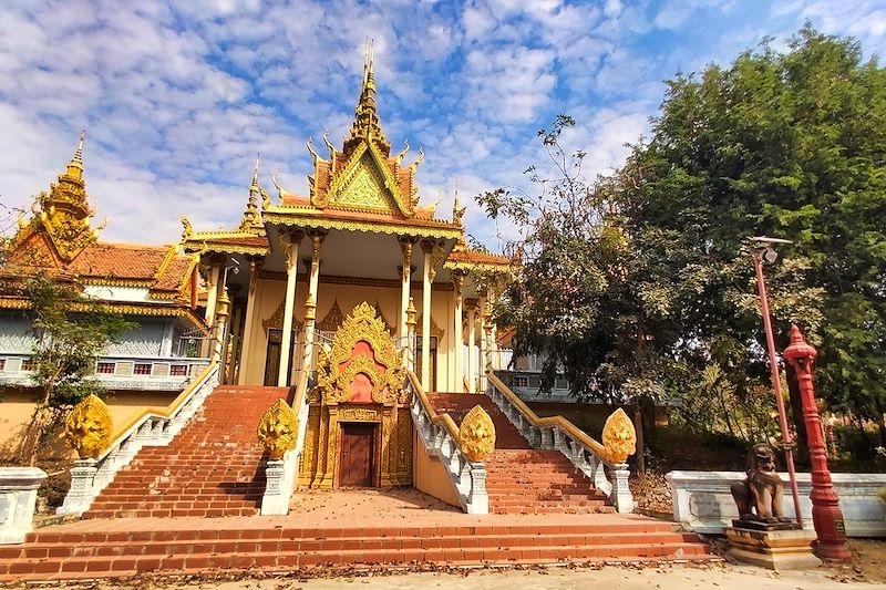 Temple Wat Samrong Knong - Battambang - Cambodge
