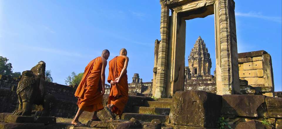 Les incontournables du Cambodge en voiture avec chauffeur : Phnom Penh, Kratie, les Temples d'Angkor, le Tonlé Sap et Battambang
