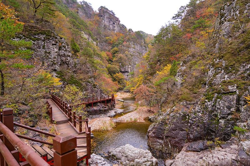 Vallée du Mont Juwang - Parc National de Juwangsan - Corée du Sud