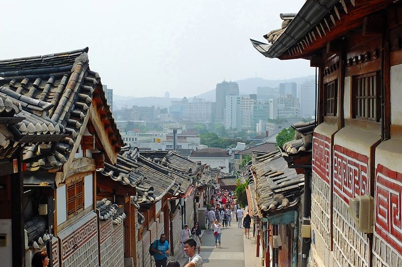 Village de Bukchon Hanok - Séoul - Corée du Sud