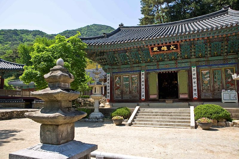 Temple Donghaksa à Gongju - Parc Gyeryongsan - Corée du Sud