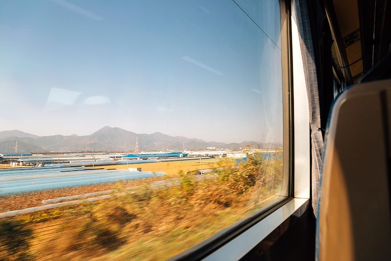Train en Corée du Sud