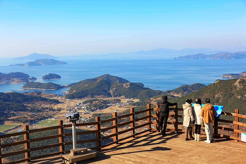 Téléphérique du Mont Mireuksan - Tongyeongsi - Corée du Sud