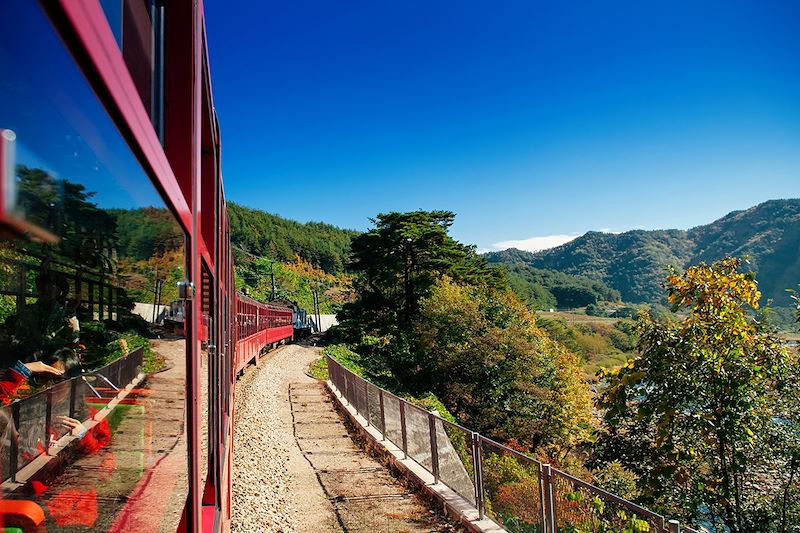 À bord du V-Train - Corée du Sud