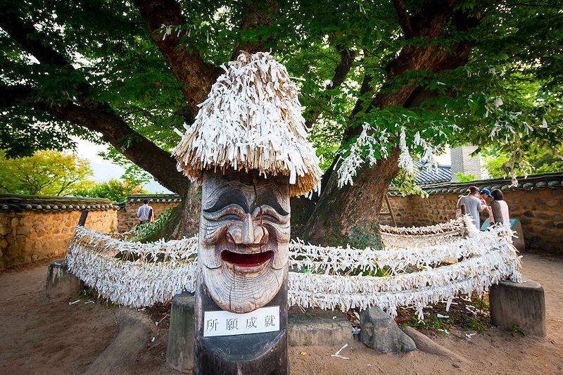 Village historique de Hahoe - Province du Gyeongsang du Nord - Corée du Sud