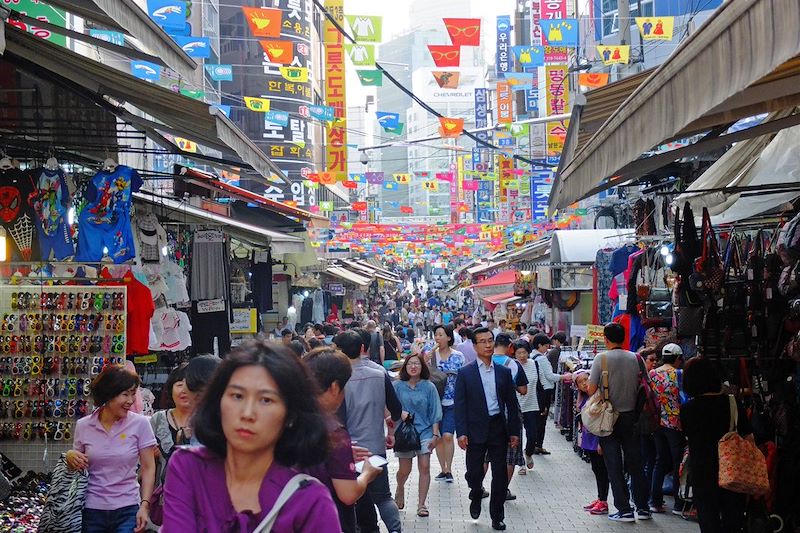 Marché de Namdaemun - Séoul - Corée du Sud