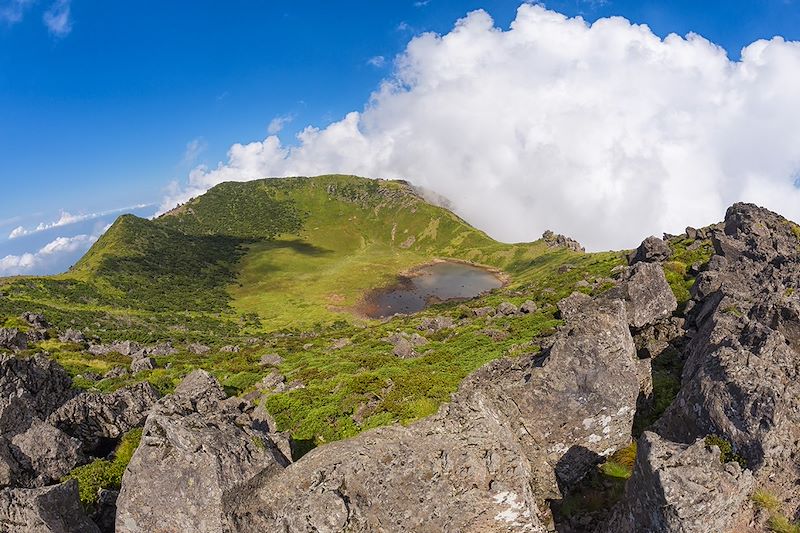 Cratère du mont Hallasan - Île de Jeju - Corée du Sud