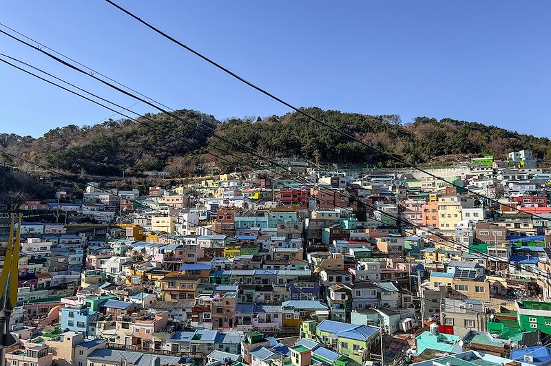 Quartier coloré de Gamcheon - Busan - Corée du Sud