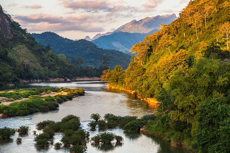 Rivière Nam Ou - Nong Khiaw - Laos