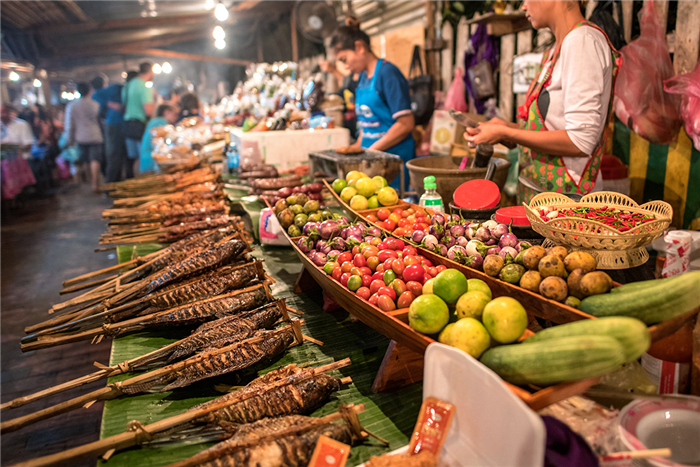 Street Market - Luang Prabang - Laos
